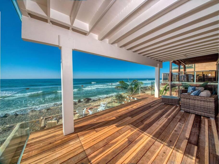 Oceanfront House W/Private Beach & Stunning Views Villa Oceanside Exterior photo